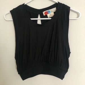 Free People Black Crop | M